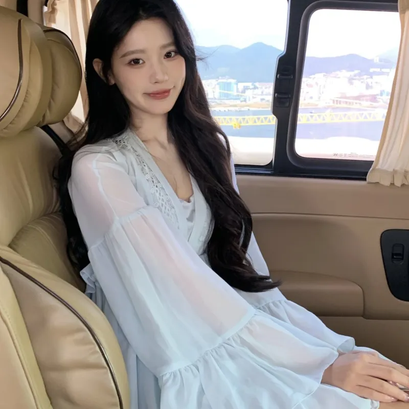 Beautiful Wardrobe Long Sleeved Dress Women's-4