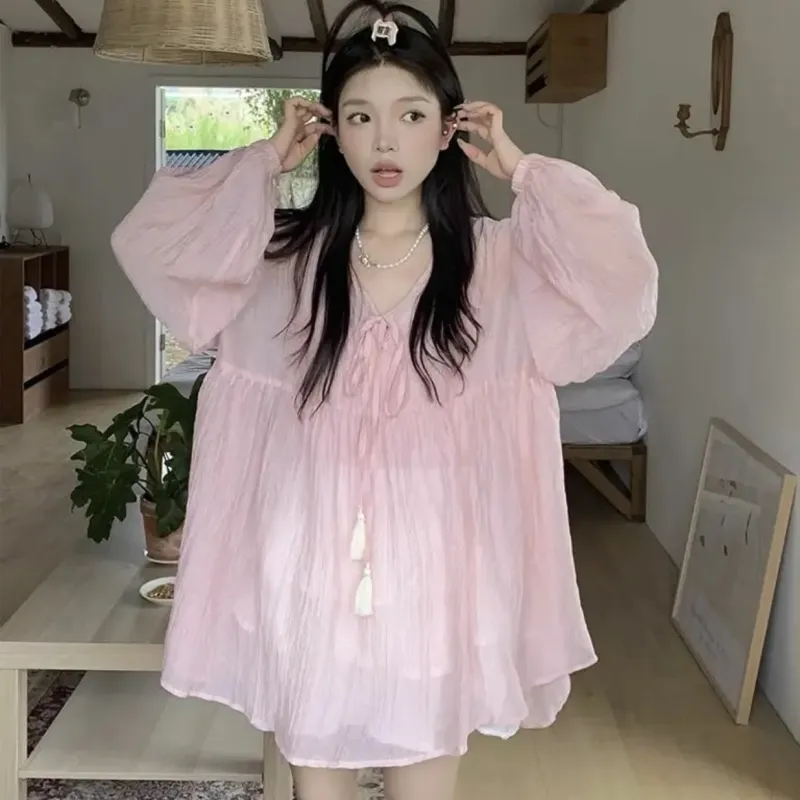 Beautiful Wardrobe Long Sleeved Dress Women's-1