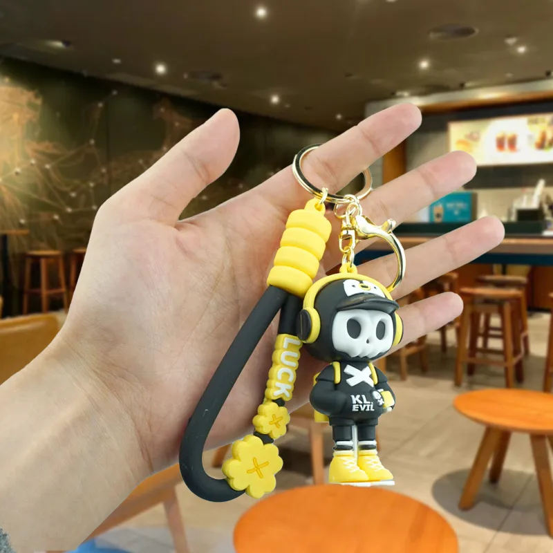 Yi Bu Kang Soft Vinyl Keychains Unisex-7