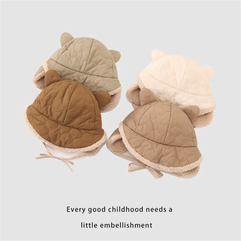 Yi Bu Kang Cotton Trapper Hats Kids'-11