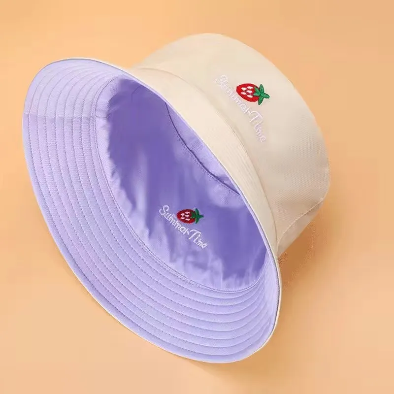 Yi Bu Kang Cotton Bucket Hats Women's-5
