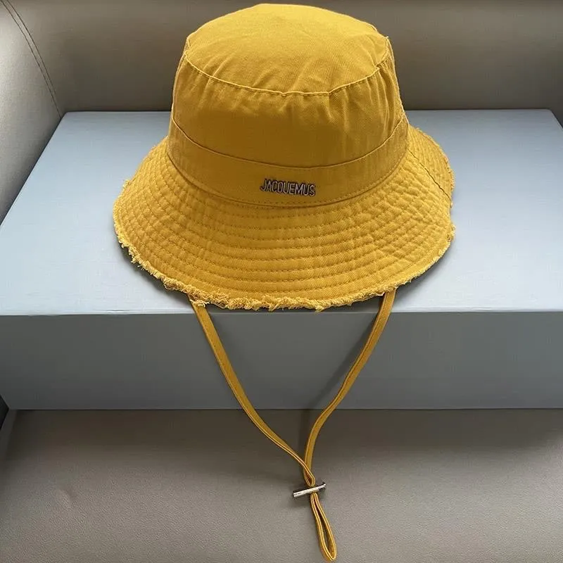Yi Bu Kang Cotton Bucket Hats Women's-19