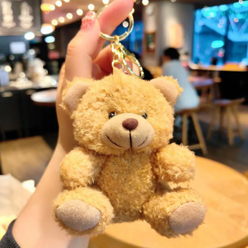 Yi Bu Kang Plush Keychains Unisex-5