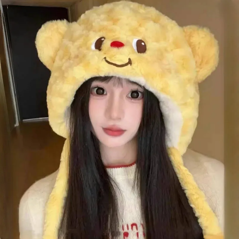 Yi Bu Kang Plush Beanies Unisex-1
