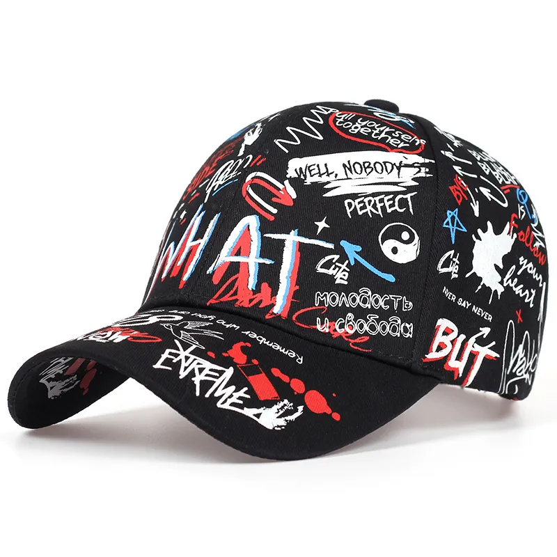 Yi Bu Kang Cotton Polyester Blend Baseball Caps Unisex-1