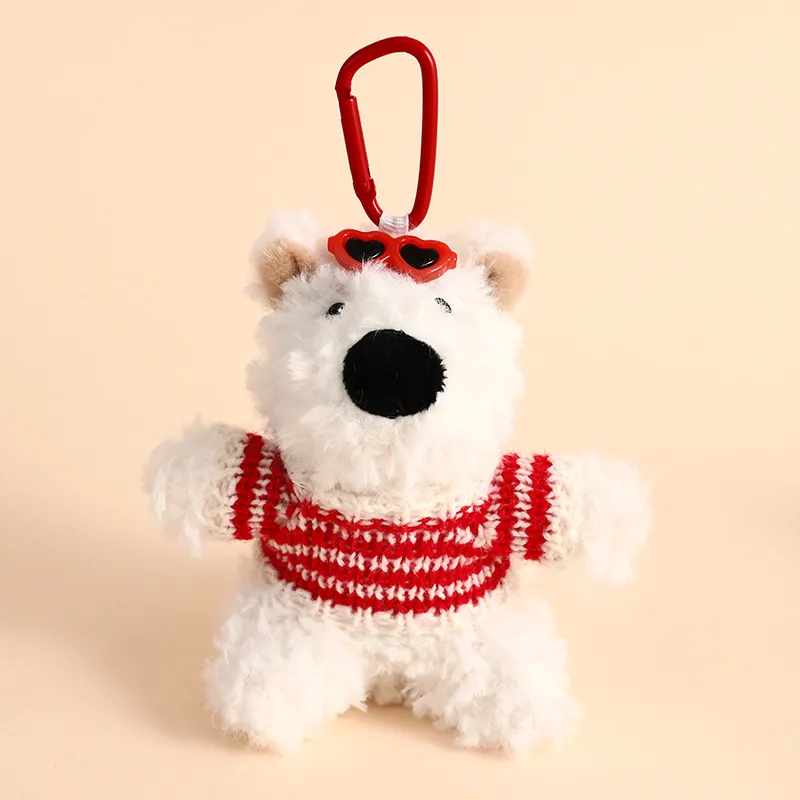 Yi Bu Kang Plush Pendants Unisex-5