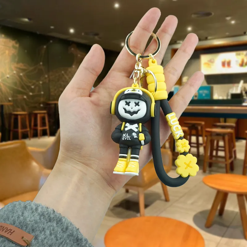 Yi Bu Kang Soft Vinyl Keychains Unisex-1