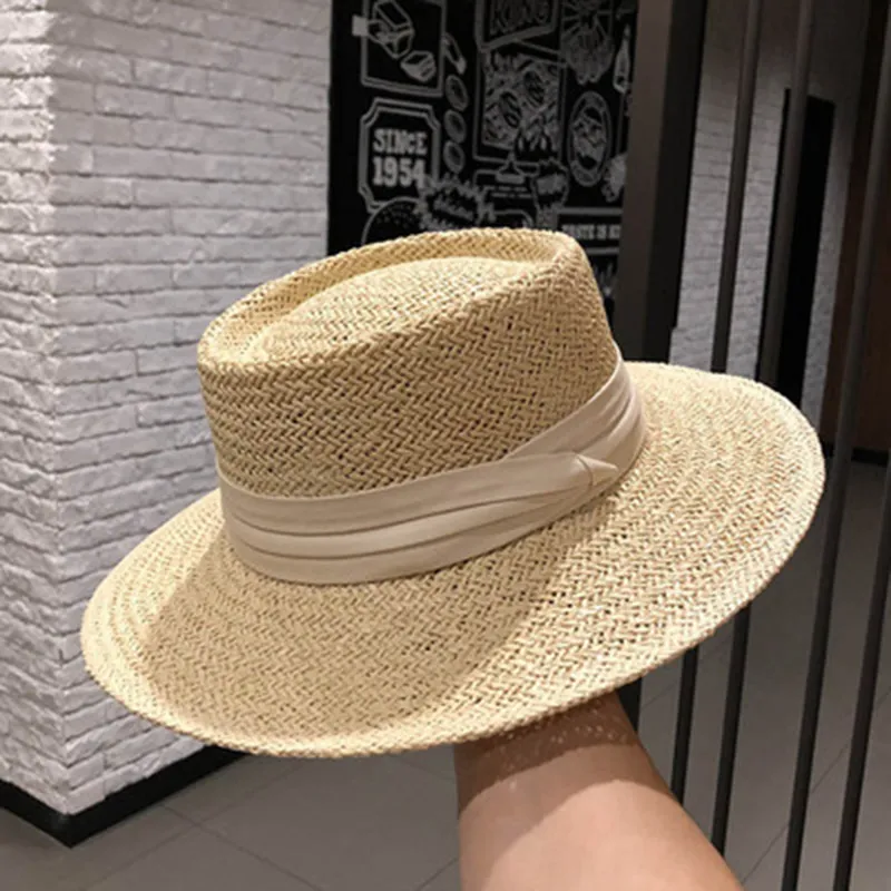 Yi Bu Kang Raffia Top Hats Unisex-9