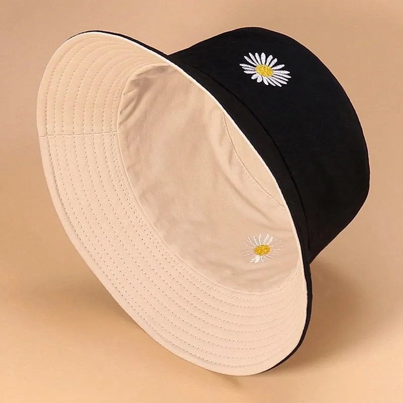 Yi Bu Kang Cotton Bucket Hats Women's-9