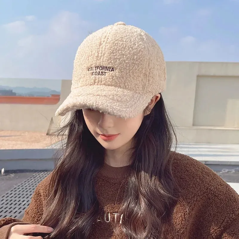 Yi Bu Kang Plush Baseball Caps Unisex-2