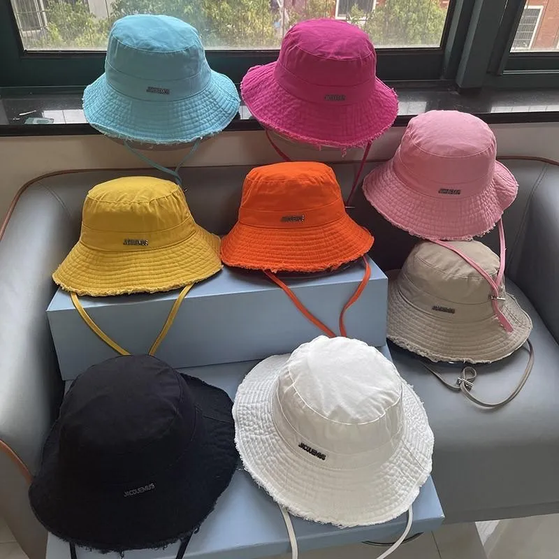 Yi Bu Kang Cotton Bucket Hats Women's-2