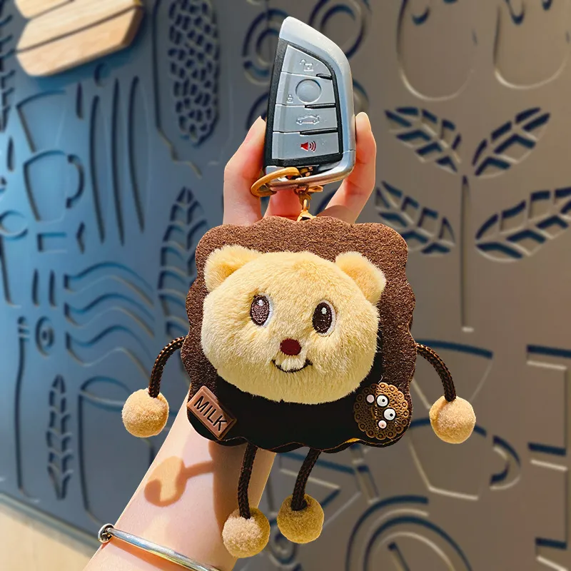 Yi Bu Kang Plush Pendants Unisex-1