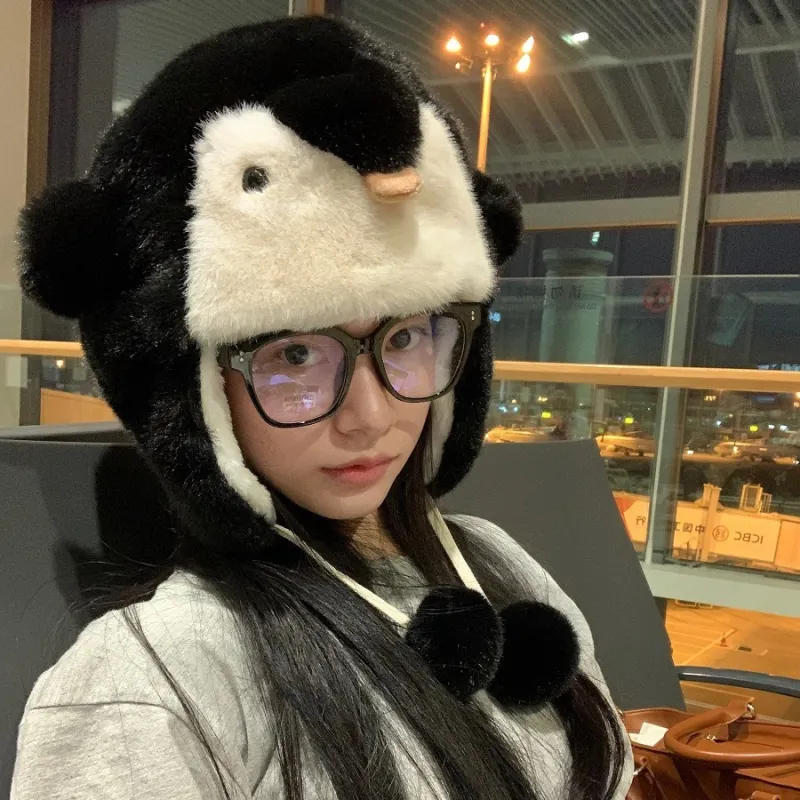 Yi Bu Kang Plush Beanies Unisex-2