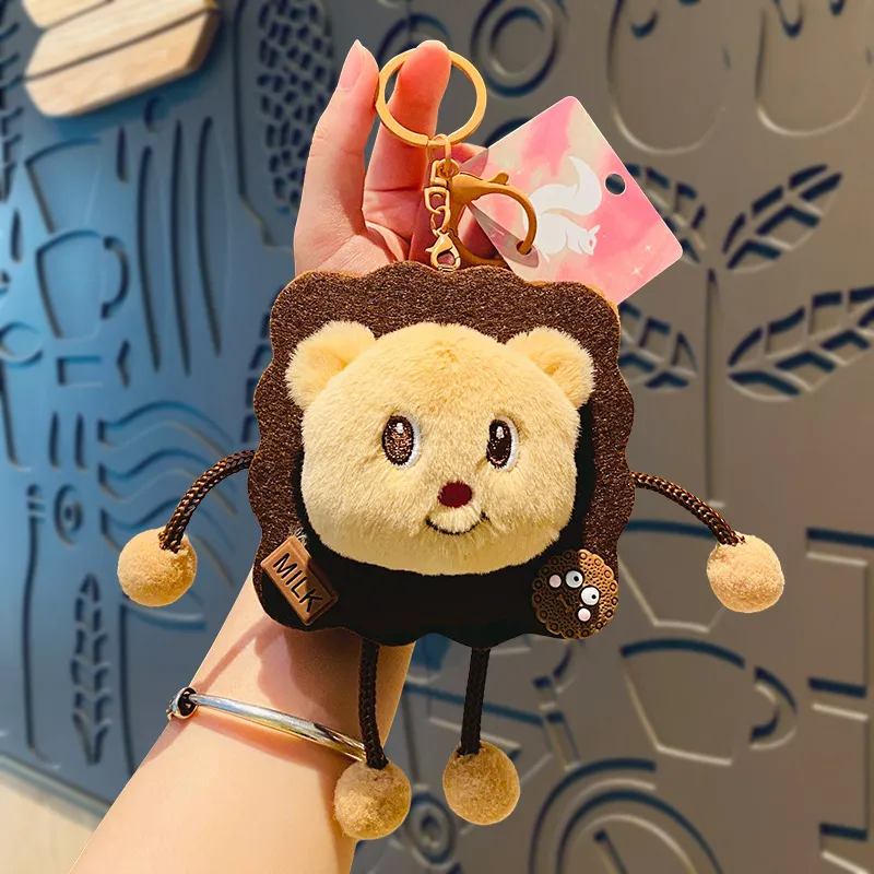 Yi Bu Kang Plush Pendants Unisex-4