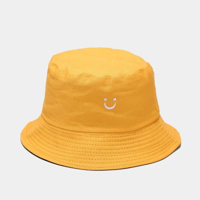 Yi Bu Kang Cotton Bucket Hats Unisex-12