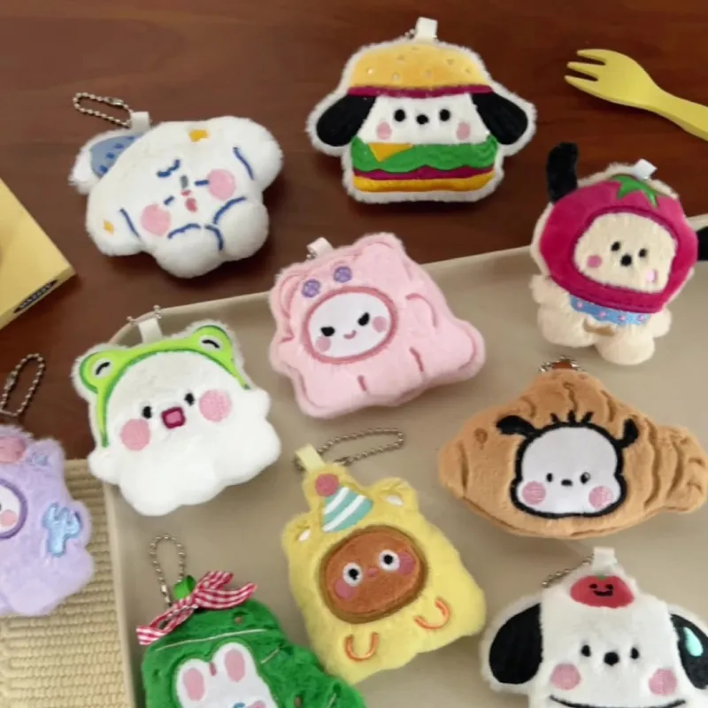 Yi Bu Kang Plush Pendants Unisex-15