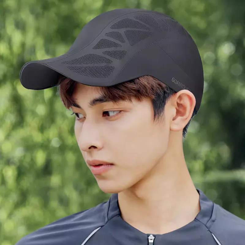 Yi Bu Kang Polyester Baseball Caps Unisex-5
