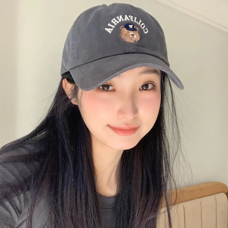 Yi Bu Kang Cotton Baseball Caps Unisex-17