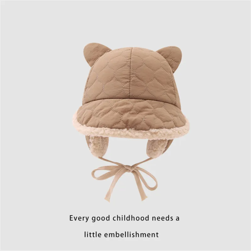 Yi Bu Kang Cotton Trapper Hats Kids'-1