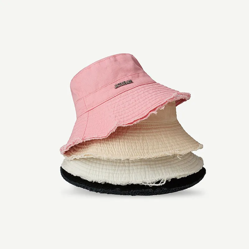 Yi Bu Kang Cotton Bucket Hats Women's-12