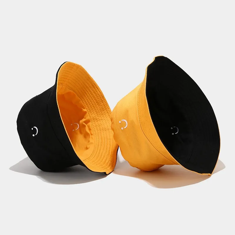 Yi Bu Kang Cotton Bucket Hats Unisex-14