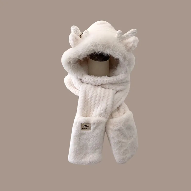 Yi Bu Kang Faux Rabbit Fur Berets Unisex-9