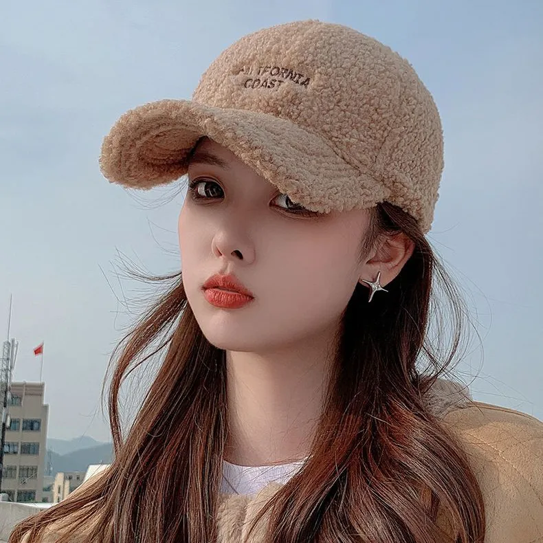 Yi Bu Kang Plush Baseball Caps Unisex-9