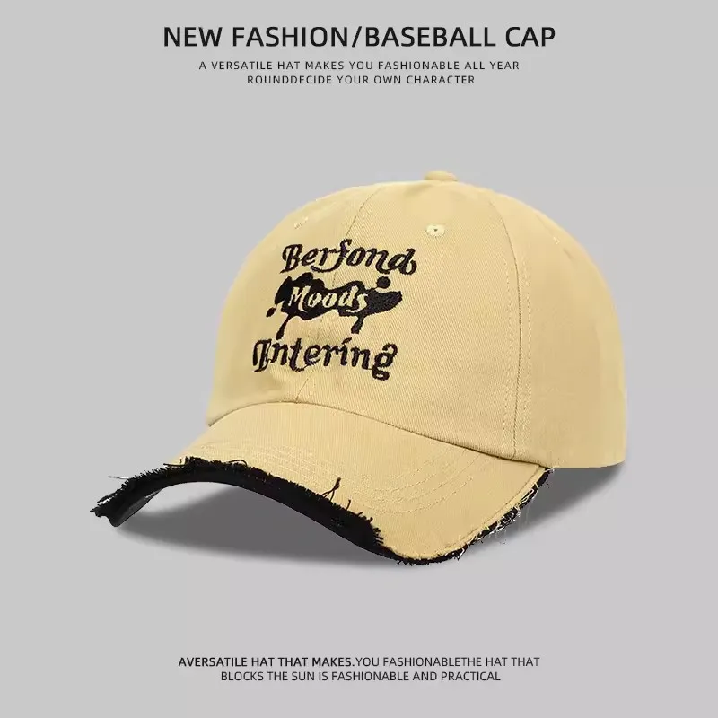 Yi Bu Kang Cotton Baseball Caps Unisex-12