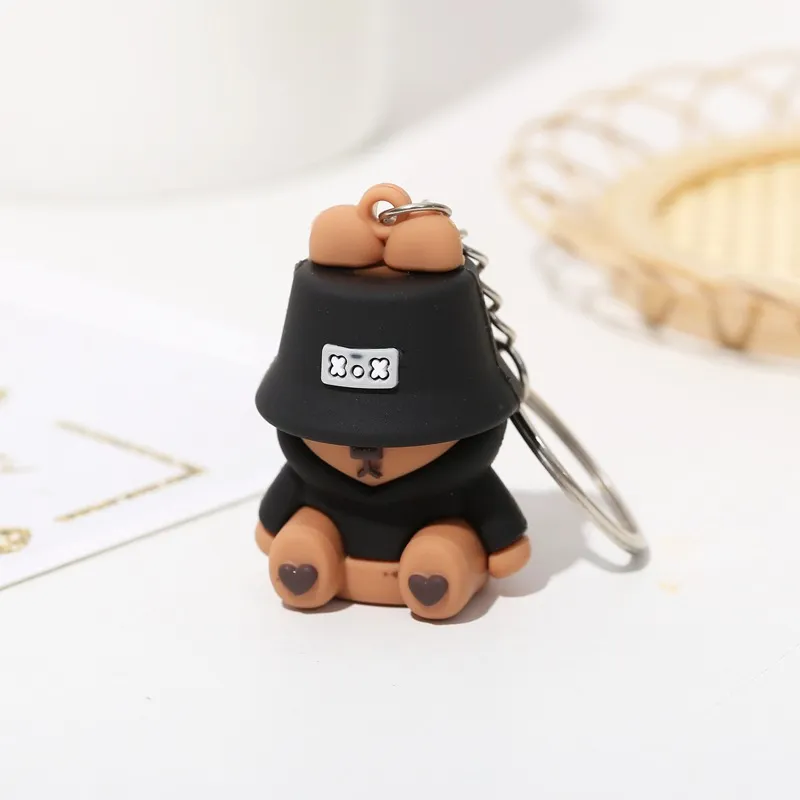 Yi Bu Kang PVC Keychains Unisex-8