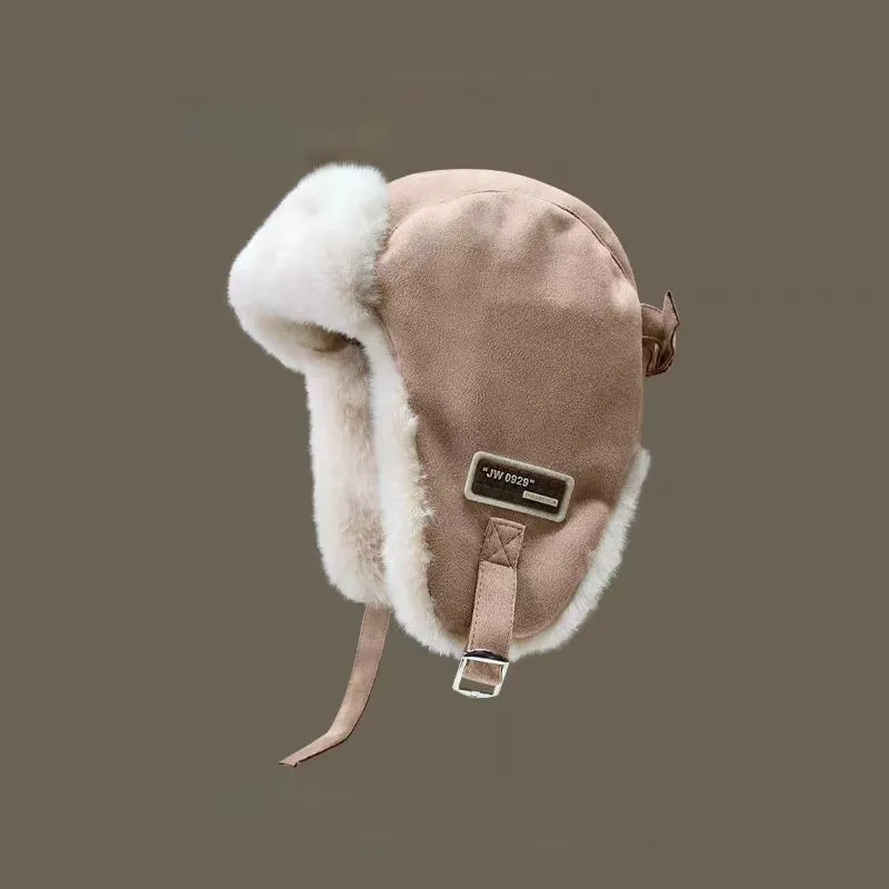 Yi Bu Kang Cotton Trapper Hats Unisex-5