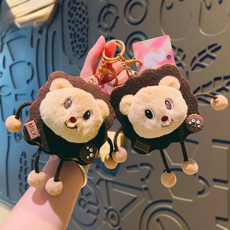 Yi Bu Kang Plush Pendants Unisex-5