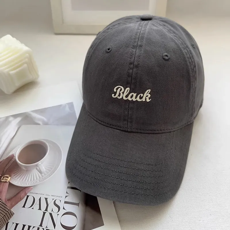 Yi Bu Kang Cotton Baseball Caps Unisex-13