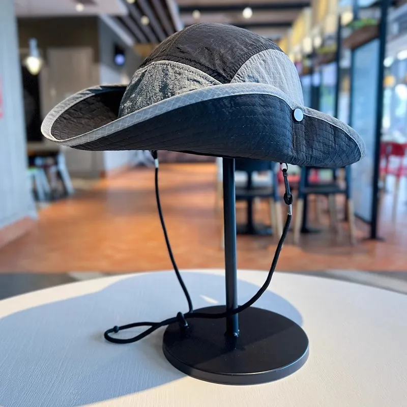 Yi Bu Kang Polyamide Bucket Hats Unisex-2