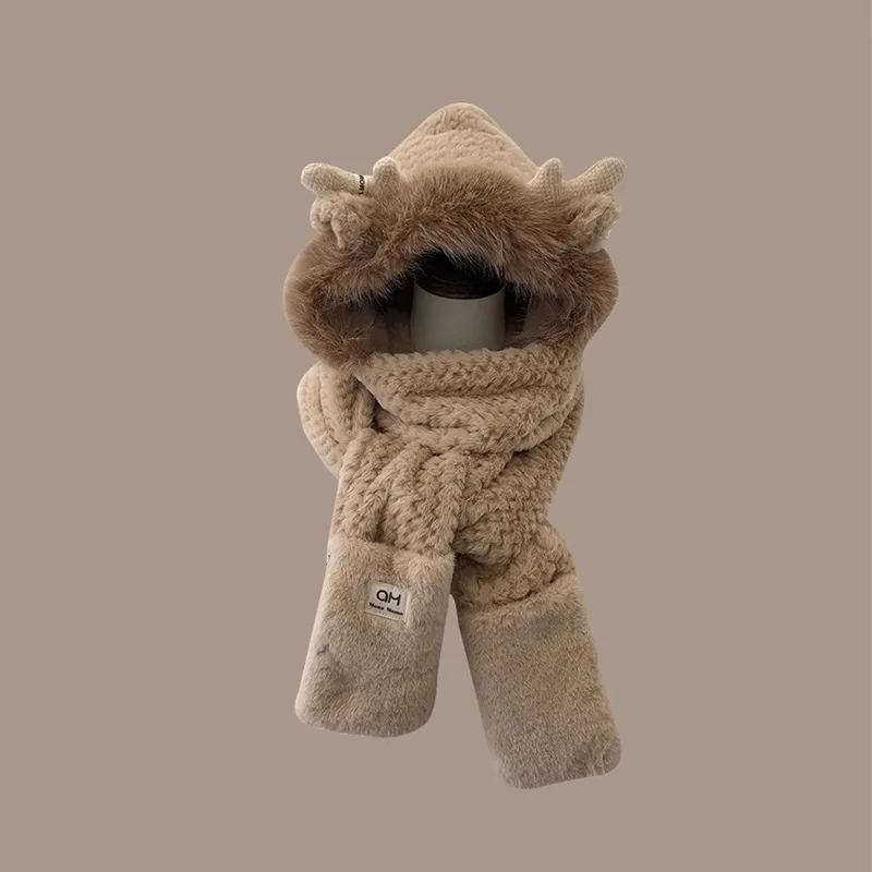Yi Bu Kang Faux Rabbit Fur Berets Unisex-1