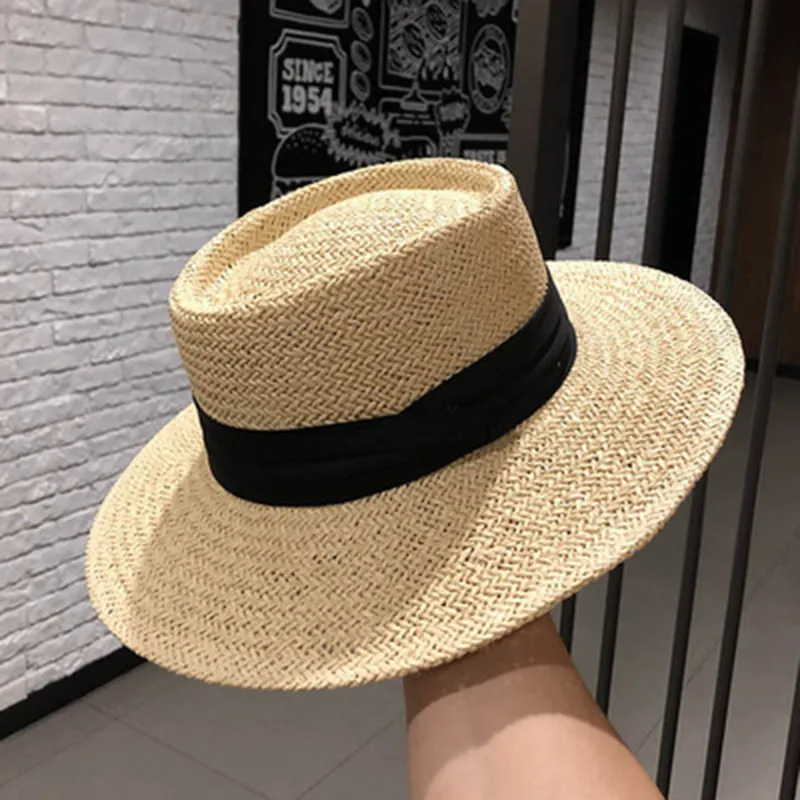 Yi Bu Kang Raffia Top Hats Unisex-11