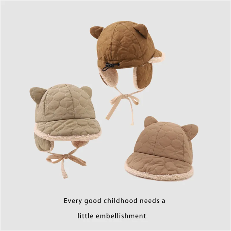 Yi Bu Kang Cotton Trapper Hats Kids'-8