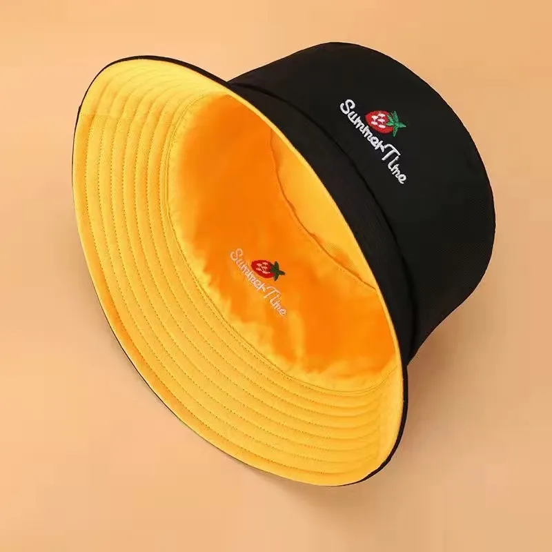 Yi Bu Kang Cotton Bucket Hats Women's-1