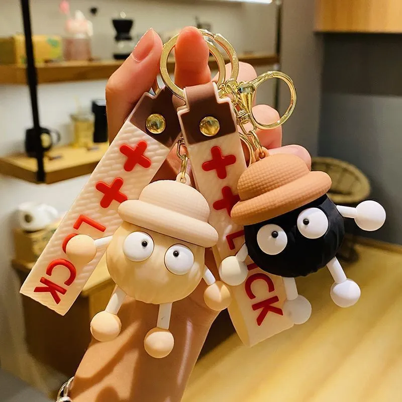 Yi Bu Kang Silicone Keychains Unisex-5