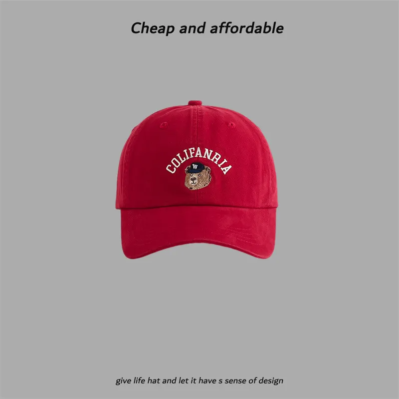 Yi Bu Kang Cotton Baseball Caps Unisex-13