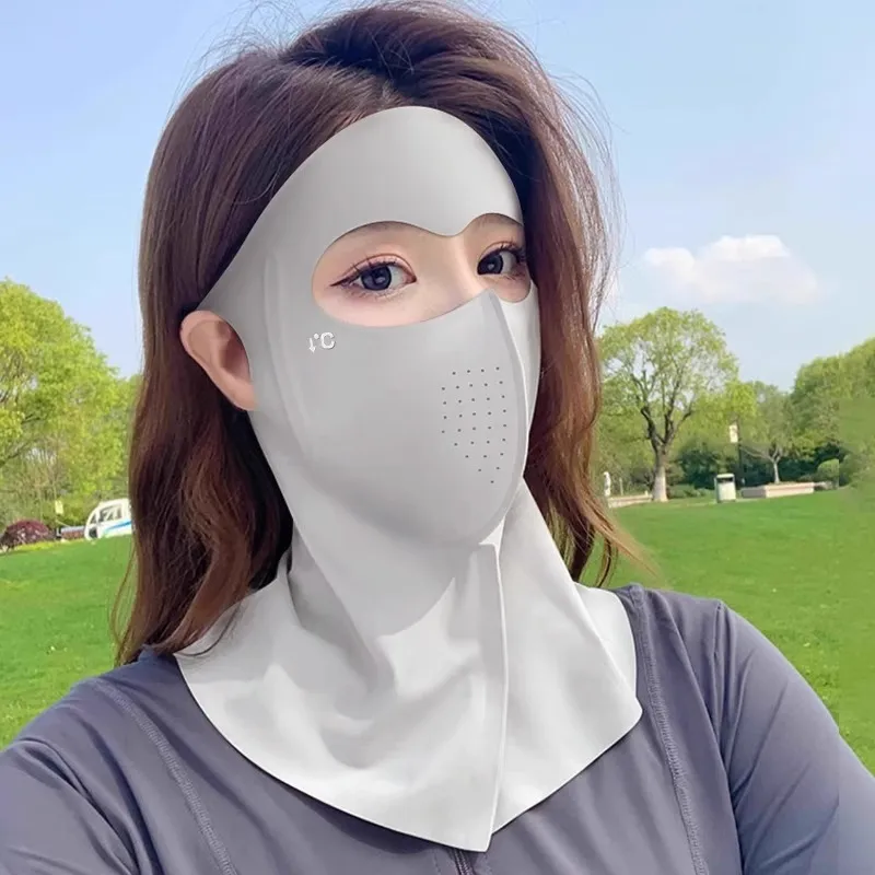 Yi Bu Kang Polyester Sun Protection Masks Women's-1