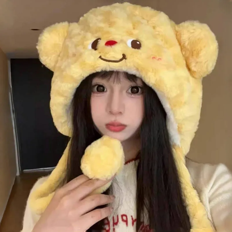 Yi Bu Kang Plush Beanies Unisex-3