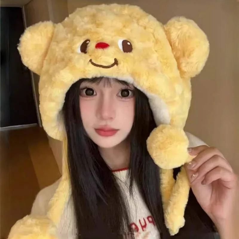 Yi Bu Kang Plush Beanies Unisex-2
