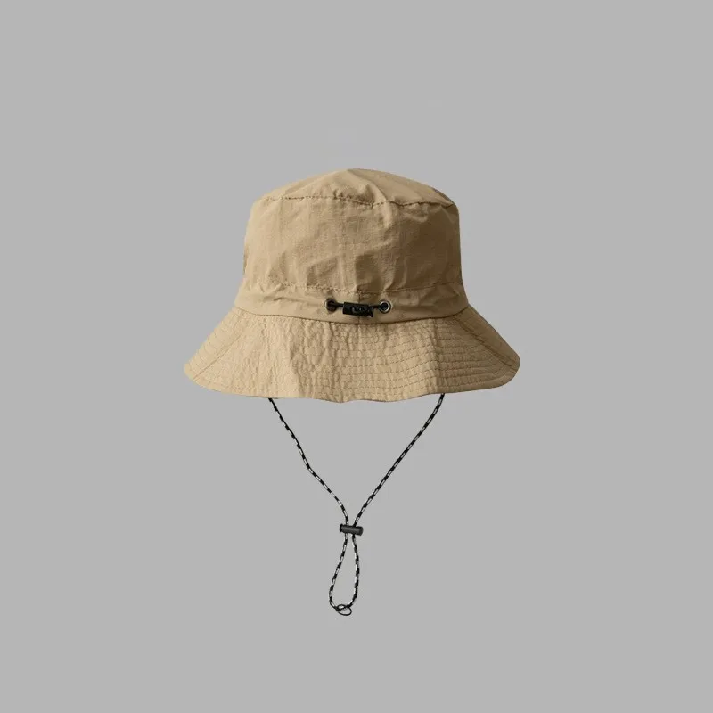 Yi Bu Kang Polyester Bucket Hats Unisex-6