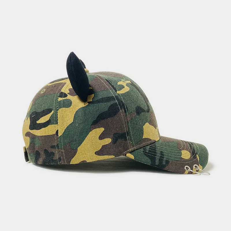 Yi Bu Kang Polyester Baseball Caps Unisex-5
