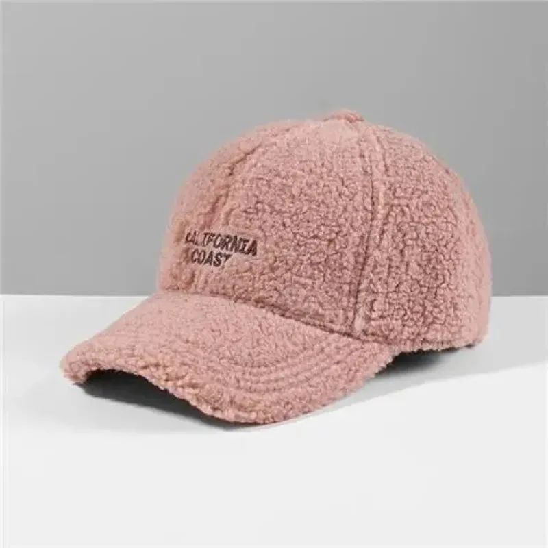 Yi Bu Kang Plush Baseball Caps Unisex-6