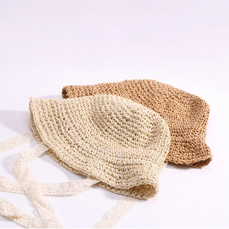 Yi Bu Kang Imitation Papyrus Sun Protection Hats Kids'-3