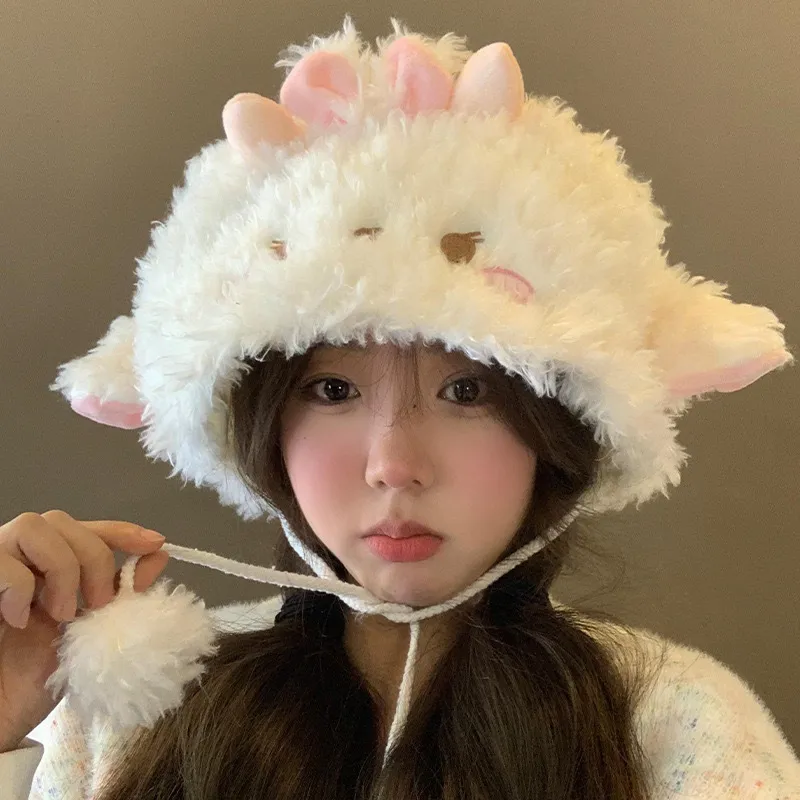 Yi Bu Kang Polyester Beanies Unisex-3