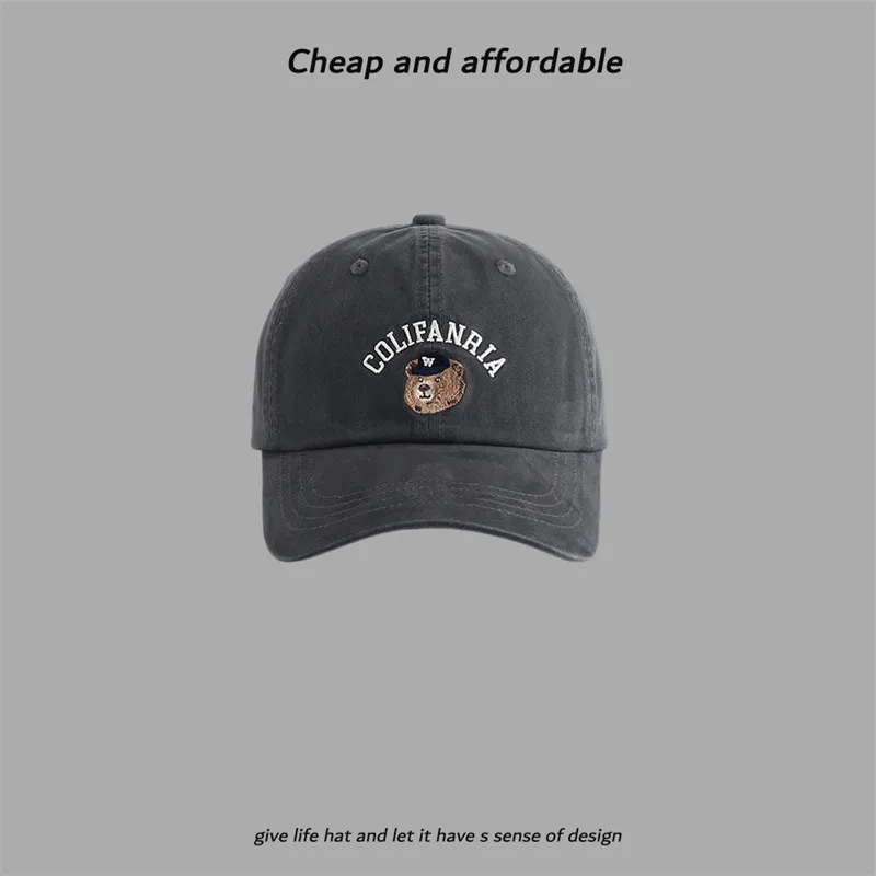 Yi Bu Kang Cotton Baseball Caps Unisex-16