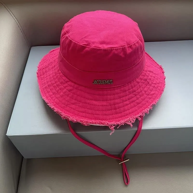 Yi Bu Kang Cotton Bucket Hats Women's-15