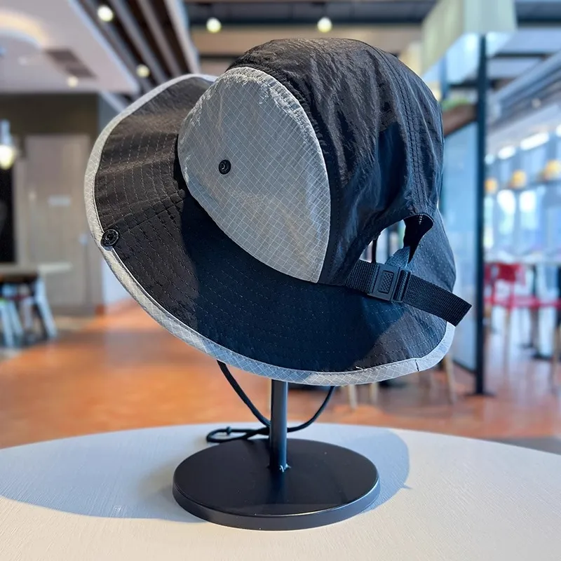 Yi Bu Kang Polyamide Bucket Hats Unisex-3